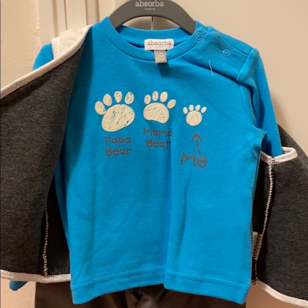 🌟BRAND NEW🌟 6-9 month boys outfit.  3 piece.